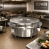 Thumbnail image #2 for Town Equipment 60-Inch Diameter Gas Mongolian Barbecue Range with Cast Iron Top and 10 Burners