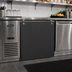 Thumbnail image #2 for Glastender 24-Inch Black Locking Cover for BLD-24 Underbar Units