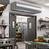 Thumbnail image #2 for Berner Architectural Series 96-Inch Unheated High Performance Air Curtain for Doors up to 10 Feet High