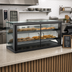 Thumbnail image #3 for Structural Concepts Impulse 57-Inch Countertop Non-Refrigerated Pastry Display Case, Service/Self-Service