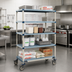 Thumbnail image #2 for MetroMax Q 5-Shelf Mobile Starter Shelving Unit, 36