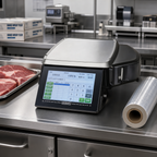 Thumbnail image #2 for Hobart Weigh/Wrap HTS-LS Digital Price Computing Service Scale, 30 lb Dual Range, 10.1-Inch Touch Screen, Label Printer, 14 x 15-Inch Platform
