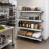 Thumbnail image #2 for Fermostock 4-Tier Gray Polymer Shelving Expansion Kit, 59W x 18D x 66H