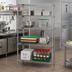 Thumbnail image #2 for Quantum 4-Shelf Wire Shelving Starter Kit, 54