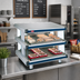 Thumbnail image #2 for Hatco Glo-Ray Designer Slant Dual Shelf Countertop Merchandising Display Warmer, 42.25-Inch Wide