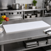 Thumbnail image #2 for John Boos 48-Inch x 8-Inch x 3/4-Inch Thick Reversible Polyethylene Steam Table Cutting Board
