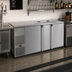 Thumbnail image #2 for Pro-Line E-Series Two-Section Flat Top Draft Beer Cooler, Less Draft Towers, 69-1/2 Inch Wide