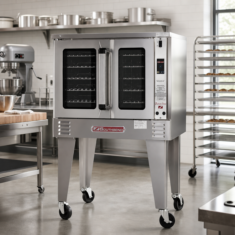 Product image #2 for Southbend Platinum Single Deck Bakery-Depth Electric Convection Oven, 5-Pan Capacity, Touch Controls, Dependent Doors
