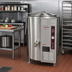 Thumbnail image #2 for Crown GL-60E 60 Gallon Gas 2/3 Steam Jacketed Stationary Kettle with Tri-Leg Base