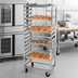Thumbnail image #2 for Channel 412S-OR Single Section Side-Loading Stainless Steel Bun Pan Oven Rack, 15 Pan Capacity
