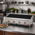 Thumbnail image #2 for Omcan Countertop Natural Gas 4-Burner Radiant Charbroiler with 48 x 23.86-Inch Cooking Area