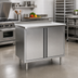 Thumbnail image #2 for Spec-Master Cabinet Base Enclosed Work Table with Hinged Doors