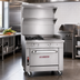 Thumbnail image #2 for Southbend Platinum 36-Inch Heavy Duty Gas Range with 2 Open Burners, 24-Inch Thermostatic Griddle and Cabinet Base