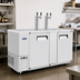 Thumbnail image #3 for Atosa MKC68GR 68-Inch Direct Draw Keg Cooler with 3 Half-Barrel Capacity and 2 Dual Faucet Towers