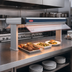 Thumbnail image #2 for Hatco Glo-Ray® Designer Dual Infrared Strip Heater, 51-1/2 Inch Wide, 6-Inch Spacing, Aluminum, 1600 Watt, 14-Inch Stands