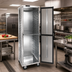 Thumbnail image #2 for Cres Cor Non-Insulated Aluminum Mobile Transport Storage Cabinet for 32 Full-Size 18 x 26 Pans