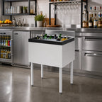 Thumbnail image #2 for Perlick Corporation Tobin Ellis Signature TSC42IC 42-Inch Modular Bar Ice Chest, 92-Lb Capacity, 6-Inch Backsplash, No Cold Plate