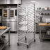 Thumbnail image #2 for Channel Stainless Steel All-Welded Side-Load Bun Pan Rack, 30-Pan Capacity