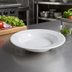 Thumbnail image #2 for Carlisle Sierrus™ 12 oz White Melamine Rimmed Bowl