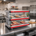 Thumbnail image #2 for Hatco Glo-Ray® Designer Horizontal Countertop Hot Food Display Warmer, 2 Shelves, 3380W
