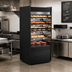 Thumbnail image #2 for Structural Concepts Oasis Self-Service Heated Merchandiser with Open Front and 4 Lighted Stainless Steel Shelves