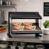 Thumbnail image #2 for Hatco 48-Inch Countertop Slant Heated Food Merchandiser Warmer with LED Lighting