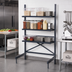 Thumbnail image #2 for Metro SmartLever 21-Inch Deep x 48-Inch Wide Cantilevered Shelving Starter Unit Kit
