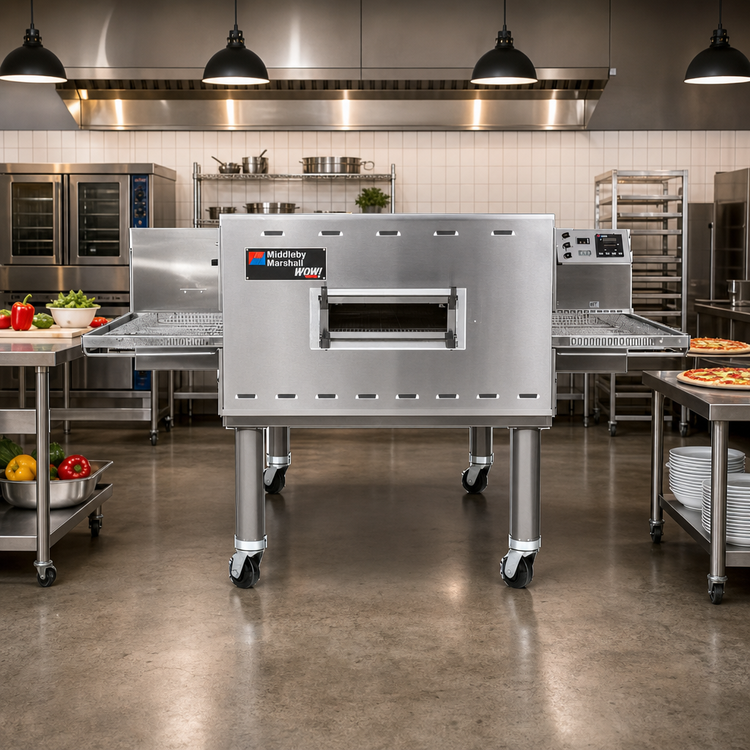 Product image #2 for Middleby Marshall Impingement PLUS Ventless Electric Double-Deck Conveyor Oven