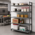 Thumbnail image #2 for Cambro Camshelving Basics Plus 18 x 36 x 84 Inch 5-Tier Vented Add-On Polymer Shelving Unit
