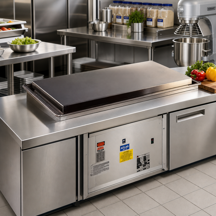 Product image #2 for Atlas Metal WF-5 Drop-In Self-Contained Frost Top Unit
