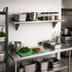 Thumbnail image #2 for Advance Tabco 60-Inch Wall-Mounted Shelf, 12-Inch Deep, 304 Stainless Steel, Satin Finish