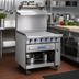 Thumbnail image #2 for Imperial Pro Series 36-Inch Electric Griddle Range with Open Cabinet Base