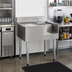 Thumbnail image #2 for Eagle Group 2200 Series Underbar Ice Bin/Cocktail Station with Blender Recess and Left Ice Bin, 36 x 24 Inches