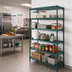 Thumbnail image #3 for Metro Super Erecta Super Adjustable Add-On Wire Shelving Unit, 24 x 24 x 74 Inches, 5 Shelves, Green Metroseal 3 Finish