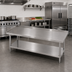 Thumbnail image #2 for Advance Tabco Special Value Series Stainless Steel Equipment Stand with Adjustable Undershelf, 72