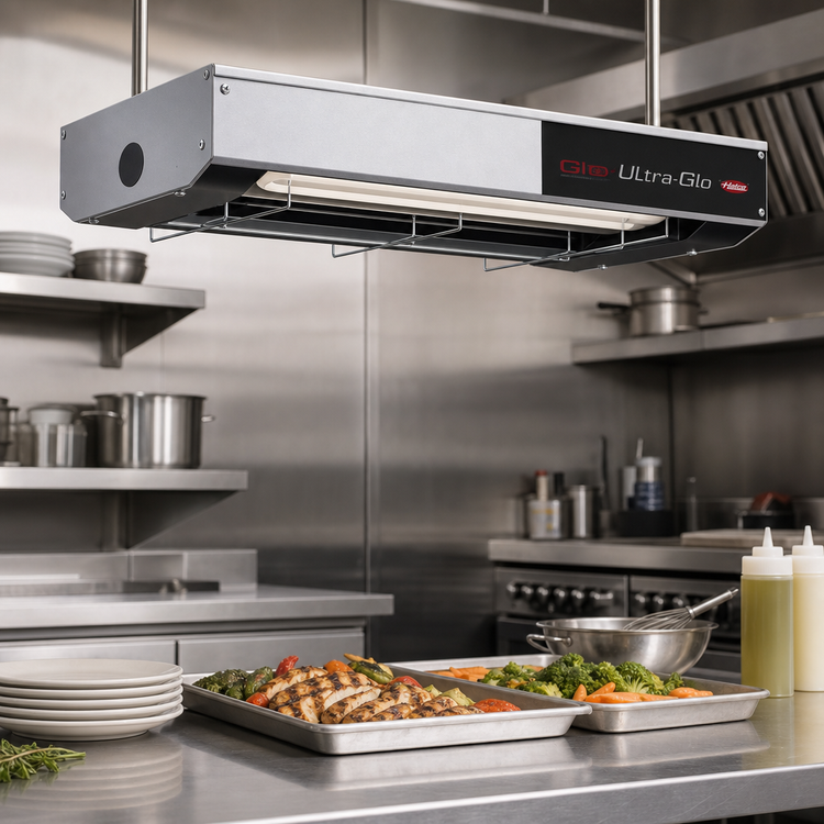 Product image #2 for Hatco Ultra-Glo® 24-Inch Unlighted Infrared Double Ceramic Strip Heater, 1.5 kW, Aluminum Housing