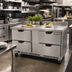 Thumbnail image #2 for Beverage Air 60-Inch Two-Section Worktop Refrigerator with 4 Drawers, Stainless Steel, Rear-Mounted Self-Contained R290