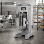 Thumbnail image #2 for Hobart Food Machines - Mixers HL1400-1STD 140-Quart 5 HP Floor Planetary Mixer with Bowl, Beater, Dough Hook & Bowl Truck