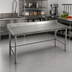 Thumbnail image #2 for Spec-Master Marine Series Stainless Steel Work Table with 4-1/2-Inch Backsplash, 120 x 30 Inches