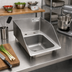 Thumbnail image #2 for John Boos Pro-Bowl Single-Compartment Drop-In Stainless Steel Sink with Left and Right Side Splashes