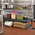Thumbnail image #2 for QuadPlus Stationary Dunnage Rack with Louvered Polypropylene Mat, 48 x 18 x 14 Inches, 1000 lb Capacity