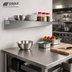 Thumbnail image #2 for Eagle Group 24-Inch Right-Hand Single Knob Stainless Steel Shelf Bracket for Cantilevered Shelving