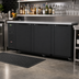 Thumbnail image #2 for Turbo Air Super Deluxe 3-Door Three-Section Back Bar Cooler, 90-1/4 Inch Wide, Self-Contained Side-Mount, Black Exterior