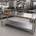 Thumbnail image #2 for 18 Gauge Stainless Steel Undershelf for 30 x 120-Inch Commercial Work Tables
