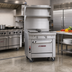 Thumbnail image #2 for Southbend Platinum 36-Inch Heavy Duty Gas Range with Dual 18-Inch French Hot Tops and Convection Oven
