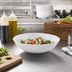 Thumbnail image #2 for American Metalcraft Mix & Matte 12 oz Round Melamine Bowl, 6-Inch Diameter, Marble