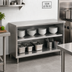 Thumbnail image #2 for Spec-Master Open Front Plate Cabinet, 48 x 18 Inches, Stainless Steel