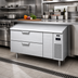 Thumbnail image #2 for La Rosa 42-Inch Remote Refrigerated Equipment Stand with 2 Drawers