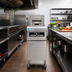 Thumbnail image #2 for Frymaster RE14 High Efficiency Electric Floor Model Fryer, 50 lb. Capacity