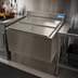 Thumbnail image #2 for BK Resources 24-Inch Underbar Insulated Stainless Steel Ice Bin with 8-Circuit Aluminum Cold Plate, 80 lb Capacity